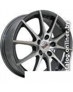 Литые диски M63 15x6" 4x100мм DIA 60.1мм ET 46мм Graphite Alcasta