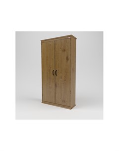 Шкаф лофт коричневый 110 0x210 0x40 0 см Kovka object