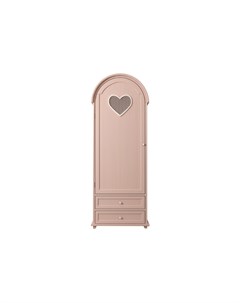 Шкаф одностворчатый adelina etg home розовый 74 0x200 0x45 0 см Etg-home