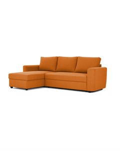 Угловой диван кровать marble оранжевый 243x83x152 см Myfurnish