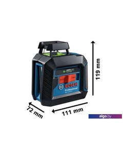 Лазерный нивелир GLL 2-20 G Professional 0601065000 (сумка, держатель, 4xAA) Bosch