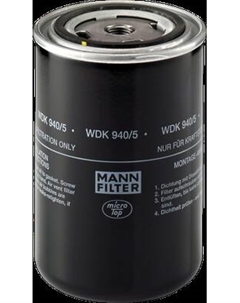 Топливный фильтр Mann-Filter WDK940/5 Mann-filter