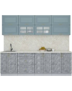 Кухонный гарнитур Интерлиния Мила Шато 2.5Б