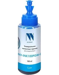 Контейнер с чернилами NV Print NV-INK100PGM-C Nv print
