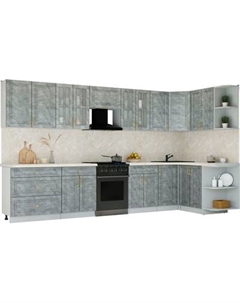 Кухонный гарнитур Интерлиния Мила Шато 1.5x3.6 PR