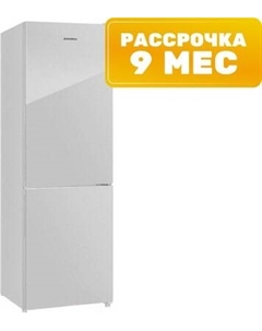 Холодильник с морозильником Maunfeld MFF 185NFS