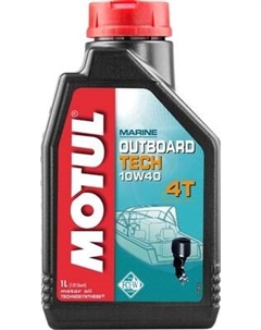 Моторное масло Motul Outboard Tech 4T 10W40