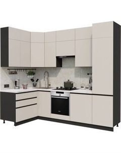 Кухонный гарнитур ВерсоМебель Эко Премиум 1.4x2.7 левая Версомебель