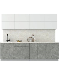 Кухонный гарнитур Интерлиния Мила Матте 2.6 А