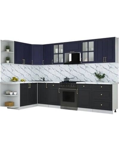 Кухонный гарнитур Интерлиния Мила Шато 1.7x3.2 LV