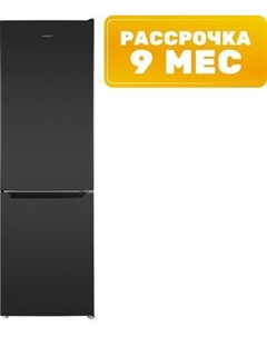 Холодильник с морозильником Maunfeld MFF 185SFSB