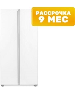 Холодильник с морозильником MFF177NFWE Maunfeld