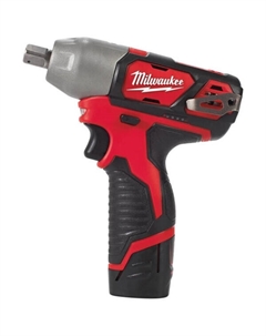 Гайковерт M12 M12BIW12-202C 4933447133 (с 2-мя АКБ, кейс) Milwaukee