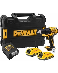 Дрель-шуруповерт DCD708D2T-QW (с 2-мя АКБ, кейс) Dewalt
