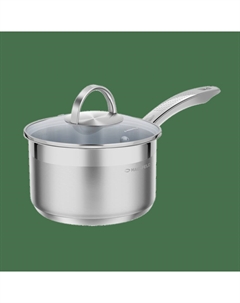 Ковш из нержавеющей стали GERDA MSP18S07 со стеклянной крышкой, 16 см, 1,8 л Maunfeld