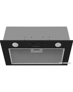 Кухонная вытяжка Crosby Light 5028 (черный) Maunfeld