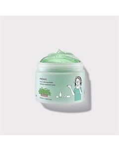 Успокаивающая маска для лица с центеллой азиатской 100 Midha