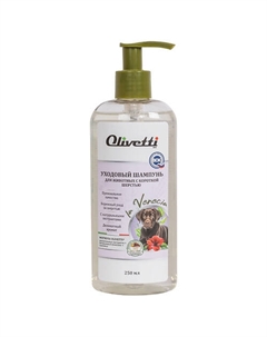 Уходовый шампунь для животных с короткой шерстью Olivetti