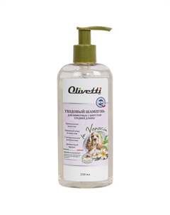Уходовый шампунь для животных с шерстью средней длины Olivetti