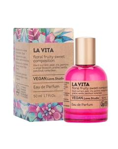 Парфюмерная вода женская La Vita 50 Vegan.love.studio