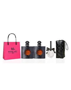 Парфюмерный набор Black Opium +Ароматическая подвеска+Аксессуар 15 Yves saint laurent
