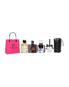 Парфюмерный наборau Libre+ Black Opium +Mon Paris+Ароматическая подвеска Yves saint laurent