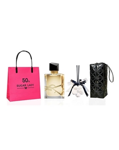 Парфюмерный набор Libre+Ароматическая подвеска+аксессуар Yves saint laurent