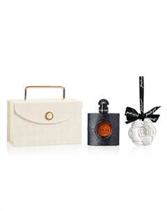 Парфюмерный набор Black Opium +Ароматическая подвеска+Подарочная коробка 30 Yves saint laurent