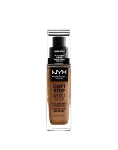 Стойкий тональный крем Can't Stop Won't Stop Nyx professional makeup