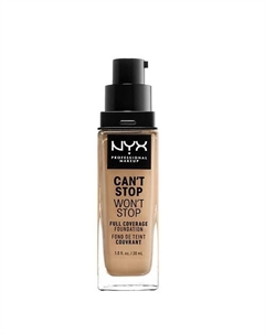 Стойкий тональный крем Can't Stop Won't Stop Nyx professional makeup