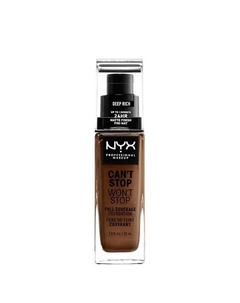 Стойкий тональный крем Can't Stop Won't Stop Nyx professional makeup