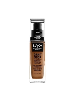 Стойкий тональный крем Can't Stop Won't Stop Nyx professional makeup