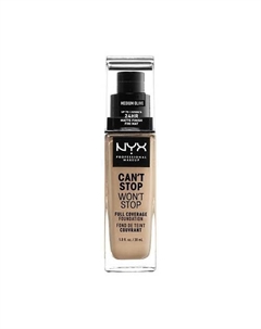 Стойкий тональный крем Can't Stop Won't Stop Nyx professional makeup