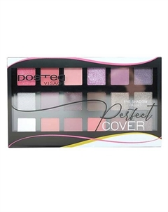 Палетка теней Визаж Совершенное покрытие (18 цветов) Poeteq