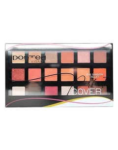 Палетка теней Визаж Совершенное покрытие (18 цветов) Poeteq