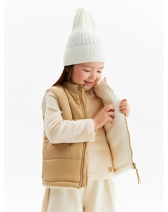 Жилет утепленный, размер 32 (110-116), бежевый Kaftan