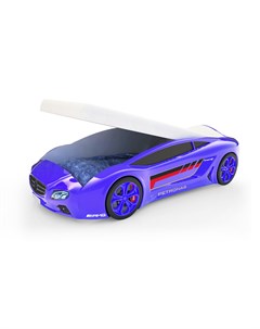 Кровать машина карлсон roadster мерседес с подъемным механизмом с подсветкой дна и фар синий 105x49x Magic cars