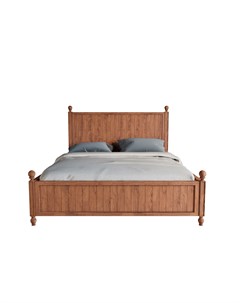 Кровать palermo natural etg home коричневый 161x121x209 см Etg-home