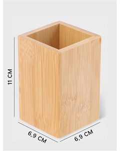 Набор аксессуаров для ванной BAMBOO, дозатор, стакан Savanna