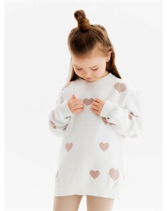 Джемпер детский Love, размер 30 (98-104 см), бежевый Kaftan