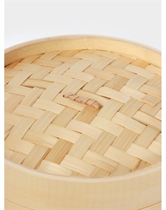 Пароварка «Восточная кухня», 2 этажа, d=21 см, бамбук Доляна