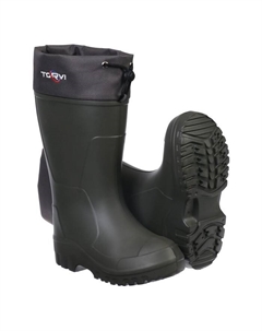 Сапоги из ЭВА с 4-слойным вкладышем (мех): -40С, цвет олива, размер 43 Torvi