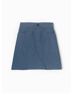 Юбка для девочки : Jeans collection, синяя, рост 146 см Minaku