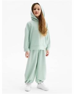 Брюки детские, оливковые, рост 140 см Minaku