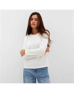 Футболка женская (лонгслив) , р. 2XL, белый Mist