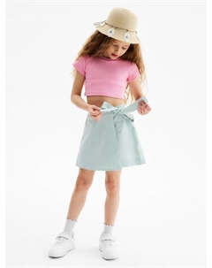 Юбка-шорты для девочки, цвет мятный, рост 134 см Minaku