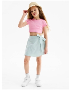 Юбка-шорты для девочки, цвет мятный, рост 140 см Minaku