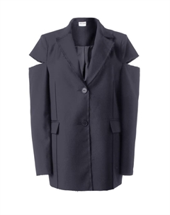 Пиджак женский : Classic, темно-серый, размер 42-44 Minaku