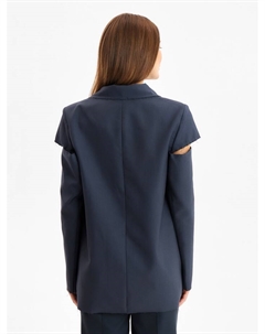 Пиджак женский : Classic, темно-серый, размер 50-52 Minaku