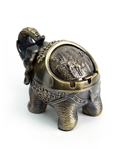 Пепельница для дома «Слон», для сигарет и стиков, 15×10×11 см Сима-ленд